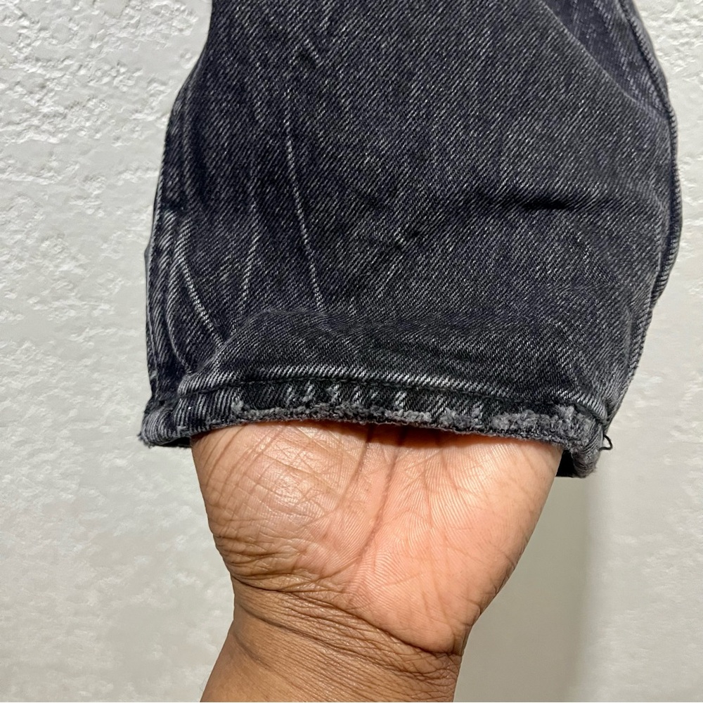 Abercrombie & Fitch Black The Mom High Rise Curve Love Jeans - Picture 6 of 14